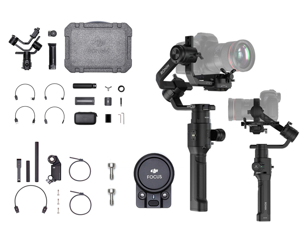 Ronin S + Focus wheel + Focus motor - Génération Numérique
