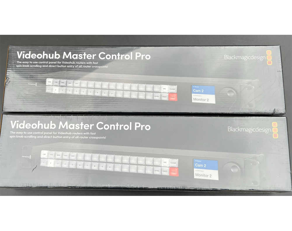 BLACKMAGIC_VideoHub Master Control Pro Génération Numérique